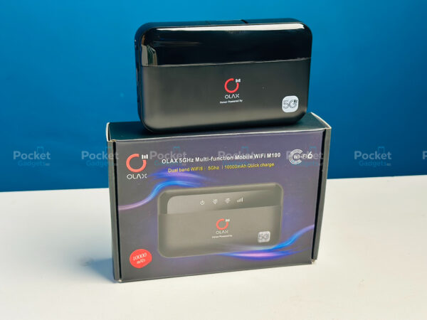 OLAX M100 WiFi 6 10000mah 5G Pocket Router & Power Bank.