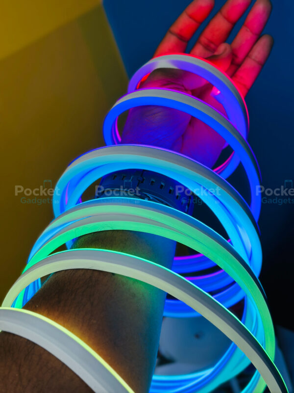 GearUP NRGB50, GearUP Neon Light, RGB Neon Light, 5 Meter Neon Light, App Control Neon Light, Remote Control Neon Light, Smart LED Neon Light, Decorative Neon Light, Home Decoration Light, Flexible Neon Strip Light