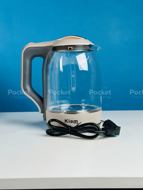 Kiam Electric Kettle BL002 Automatically turns Off – Automatic Over Heat Protection (1.8 L) Kiam Electric Kettle BL002 Automatically turns Off – Automatic Over Heat Protection (1.8 L)