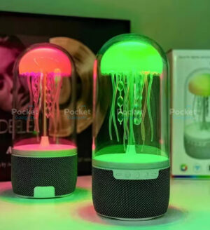 MAX 113 Creative Bluetooth Jellyfish Speaker with Colorful Octopus Lights