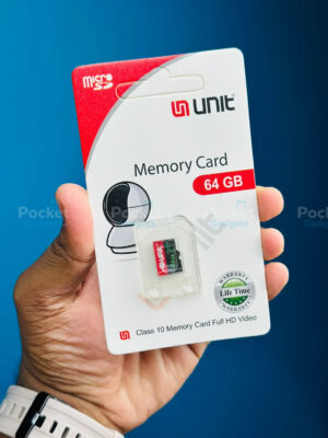 UNIT 64GB Memory Card Class 10 Memory Card Full HD Video