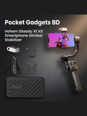 Hohem iSteady XE, Hohem Smartphone Gimbal, Gimbal Stabilizer, Smartphone Gimbal Stabilizer, Handheld Gimbal, Video Stabilizer, Vlogging Gimbal, Camera Stabilizer, Portable Gimbal, Phone Stabilizer