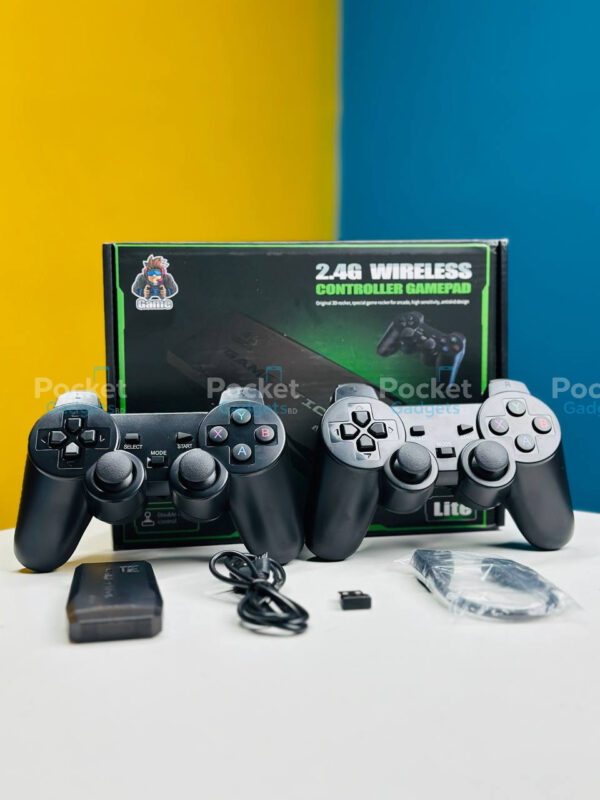 64GB Built-in 20000 Games Stick 2 Wireless controller gamepad 4K HD Video game Console