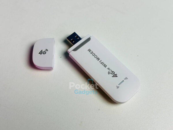 4G LTE WiFi Modem- Support All Bangladesh SIM Cards- White Color