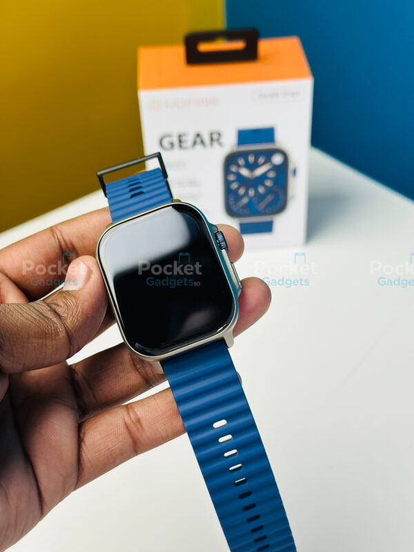 Udfine Watch Gear Smartwatch – Black,Blue,Orange Color.