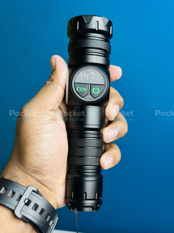 509372568_122164909328551389_494181548666093459_n GearUP K60 Rechargeable Flashlight 10W COB + LED Torchlight
