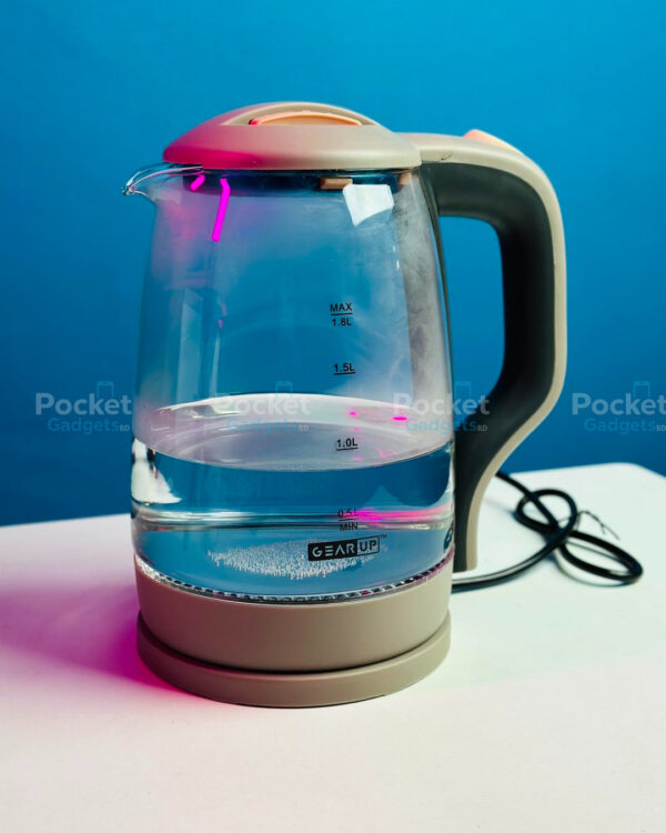 GearUP GK15 Electric Glass Kettle 1.8L (1500W)Pocket Gadgets BD