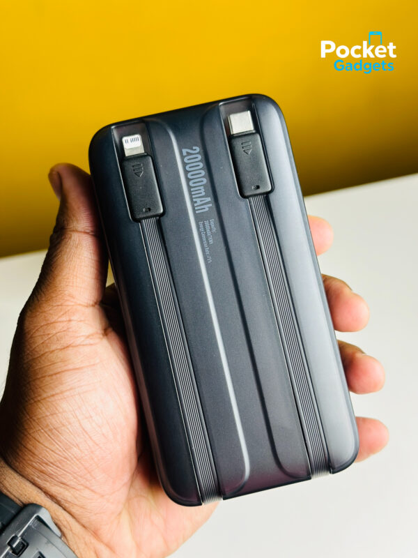 Baseus Comet Series 22.5W 20000mAh Dual Cable Digital Display Power Bank