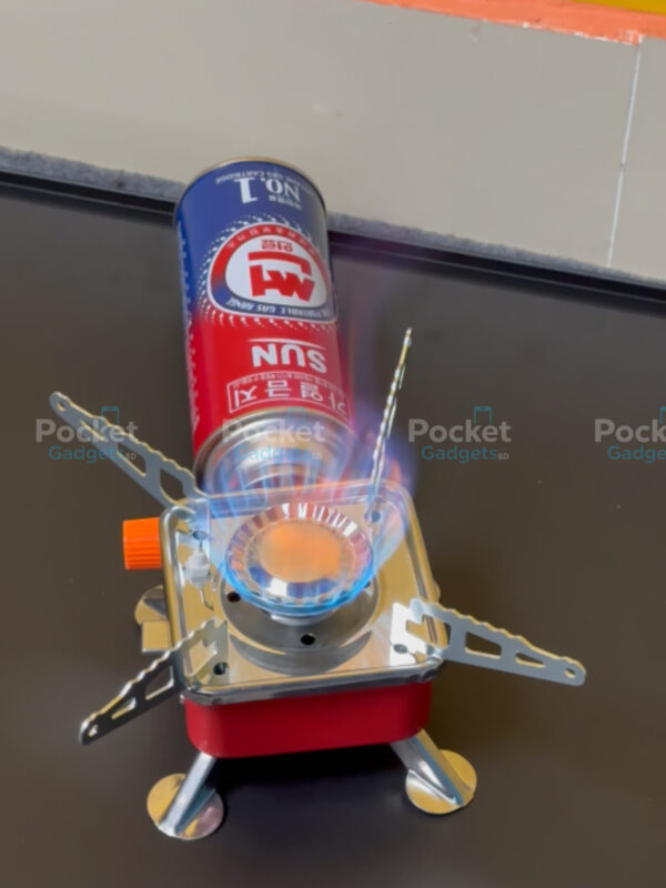 Kovar K-202, Portable Card Type Stove, Kovar K202 Price in BD, Mini Camping Stove Bangladesh, Portable Gas Stove for Travel, Kovar Portable Stove BD, Outdoor Cooking Gear, Folding Gas Stove, Camping Gadgets Bangladesh, Pocket Gadget BD, Kovar K-202 Stove Review