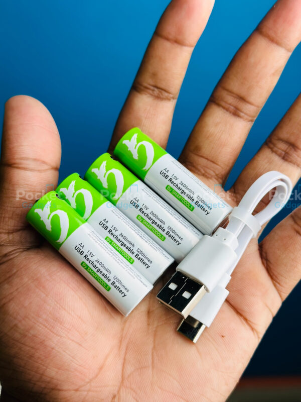 SmarToools RB40 AA 1.5V 2600mWh Rechargeable Battery (4Pcs Set)