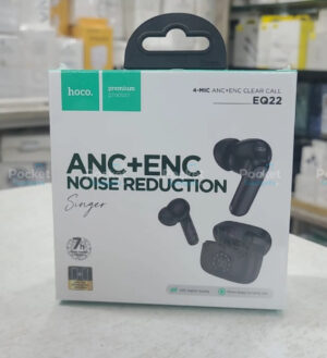 Hoco EQ22, Hoco EQ22 ANC ENC Earbuds, Hoco EQ22 Price in BD, Noise Reduction Earbuds Bangladesh, Best ANC Earbuds under 2000, Hoco Bluetooth 5.3 Earbuds, ENC Calling Earbuds, Wireless Headphone BD, Pocket Gadget BD, Original Hoco Earbuds