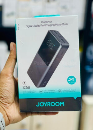 Joyroom JR-QP192, Joyroom 20000mAh Power Bank, Joyroom 22.5W Fast Charging Power Bank, Joyroom JR-QP192 Price in BD, Best 20000mAh Power Bank Bangladesh, Joyroom Power Bank Review, 22.5W PD Fast Charger Power Bank, Original Joyroom Accessories BD, Pocket Gadget BD, Fast Charging Power Bank 2026