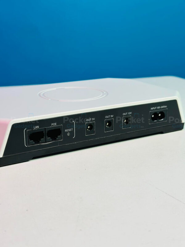 SKE POE-36E-LFP 20,000mAh Mini DC UPS – 36W High Power Backup with LiFePO4 Battery (5V/9V/12V 3A)