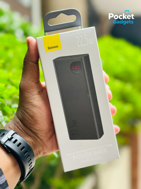 Baseus Adaman 22.5W, Baseus Adaman 20000mAh Power Bank, Baseus Metal Digital Display Power Bank, Baseus Adaman Price in BD, 22.5W Quick Charge Power Bank Bangladesh, Baseus Adaman Review, 20000mAh Metal Power Bank BD, Original Baseus Power Bank Bangladesh, Pocket Gadget BD, Fast Charging Power Bank 2026