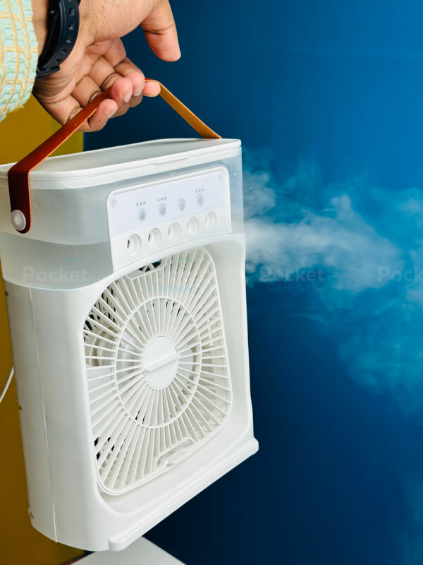 GearUP Air Cooler Fan With Mist Flow Pocket Gadgets BD GearUP Air Cooler Fan, GearUP Mist Fan Price in BD, Portable Air Cooler Bangladesh, Mini Air Cooler with Mist Flow, GearUP Desktop Fan BD, Rechargeable Mist Fan Bangladesh, Best Mini Cooler for Desk, GearUP Air Cooler Review, Water Spray Fan BD, Pocket Gadgets BD, Summer Gadgets 2026.