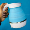 Foldable Travel Electric Kettle-Blue Color