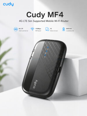 Cudy MF4 4G LTE Sim Supported Mobile Wi-Fi Router