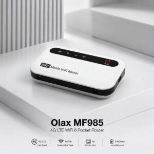 Olax MF985 4G LTE WiFi 6 Pocket Router