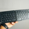 IMG_0394 GearUP B023 Rechargeable Ultra Slim Folding Pocket Bluetooth Keyboard