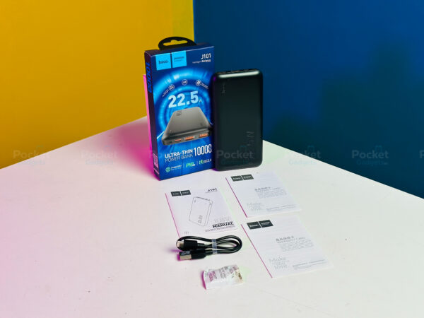 IMG_6646 HOCO J101 10,000mAh 22.5W Power Bank – Black Color