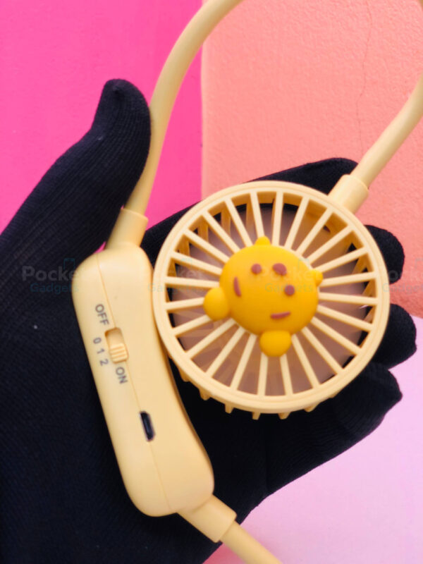 Folding Mini Neck Fan Rechargeable Fan Portable Fan Hand Free S13-F1193
