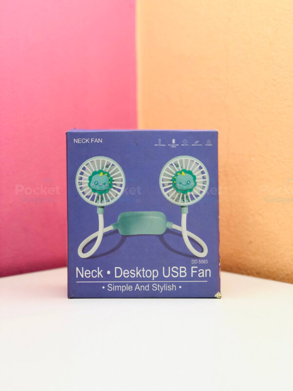 Folding Mini Neck Fan Rechargeable Fan Portable Fan Hand Free S13-F1193