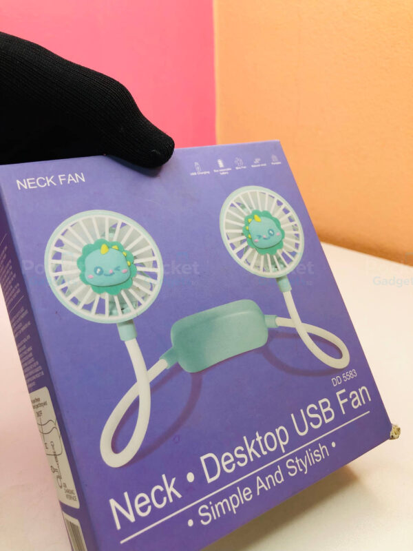 Folding Mini Neck Fan Rechargeable Fan Portable Fan Hand Free S13-F1193